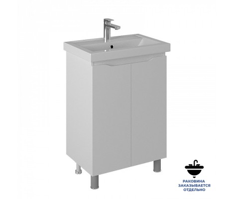 Тумба из ДСП и МДФ Мальта т2-60 под умывальник Фостер Briz
