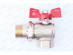 Кран шаровый  с американкой  NOLF Classic      1