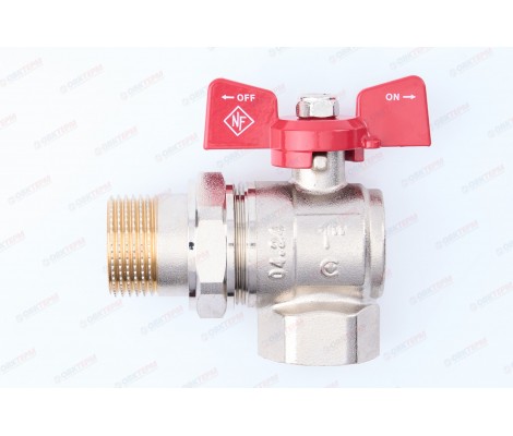 Кран шаровый  с американкой  NOLF Classic      1