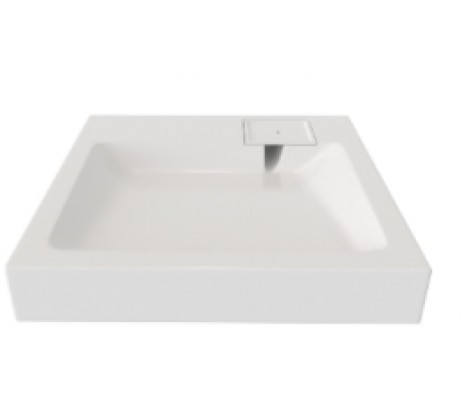 Умывальник BR-5 белый для установки над стиральной машиной с креплением (600*550*110)