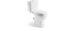 Унитаз-компакт Trendo безободковый, SC, полипропилен, прям. выпуск  Redo