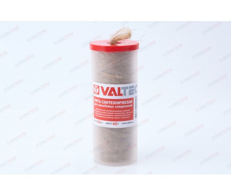 Нить сантехническая льняная для резьбовых соединений VT.FLAX.0.055 Valtec