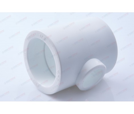 Тройник 63*32*63 белый RTP