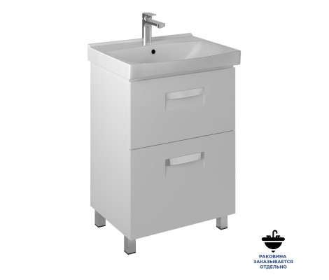 Тумба из ДСП и МДФ Ирида т8-60 под умывальник Стрим Briz