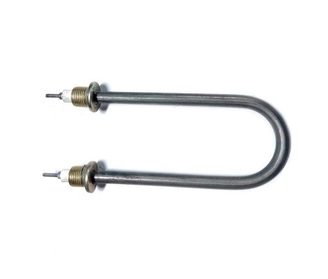 Нагревательный элемент тип 220R нерж L180 2,0 кВт 2 прокладки+2 контргайки ITA