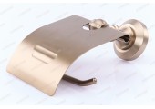 Бумагодержатель с крышкой LR1303С бронза Zerix
