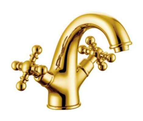 Смеситель для раковины G1089-6 золото Gappo