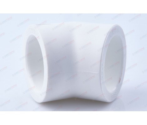 Угол 45° 40 (белый) (20шт) S.A.V.