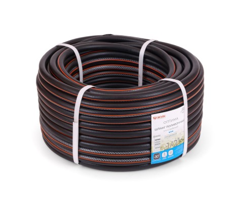 Шланг поливочный резиновый ТЭП Жук Оптима 1/2