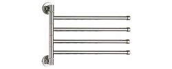 Полотенцедержатель поворотный 4 планки LR115 Zerix