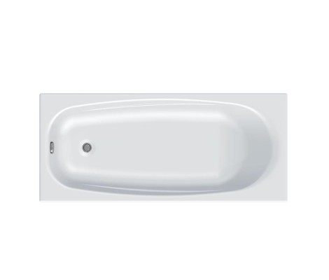 Ванна акриловая Base mini 160*70 без экрана и ножек OVIVA