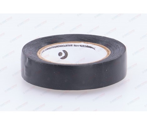 Изолента ПВХ 15 мм 10м чёрная
