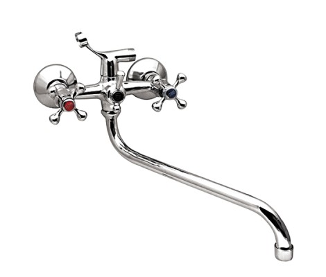 Смеситель для ванны 143 длинный G-Ferro