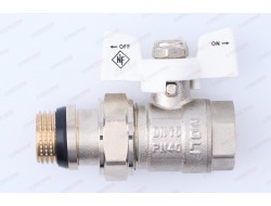 Кран шаровый с американкой 