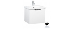 Тумба 50 Фламенко 512 под умывльник COMO 50 белая Flamenco