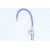 Смеситель для кухни LR74004-8 (tor-011) с силиконовым изливом &Oslash;35 фиолетовый Zerix