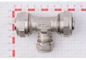 Тройник обжимной 26*16*26 VTm.331.N.261626 Valtec