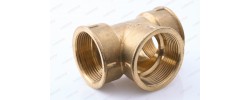 Тройник латунь  1 1/2