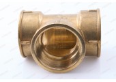 Тройник латунь  1 1/2