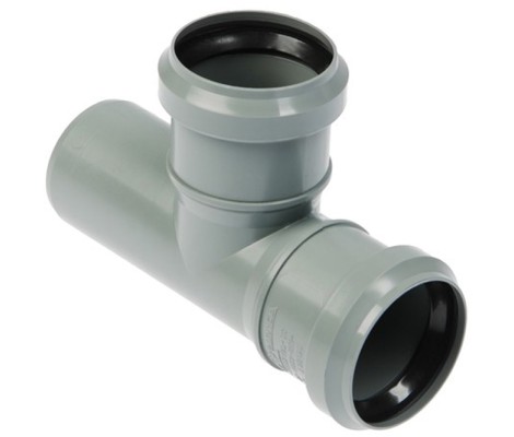 Тройник канализационный 32/32/90° Flextron 