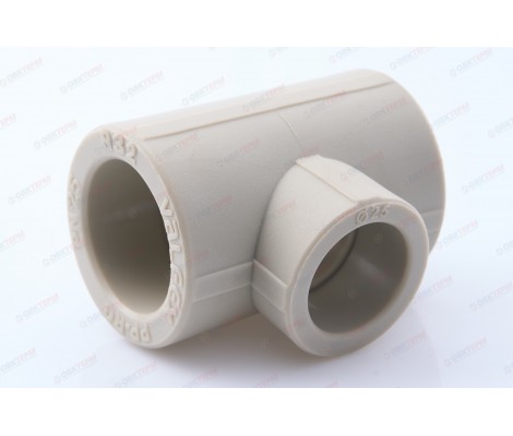 Тройник 32*25*32 VALFEX серая