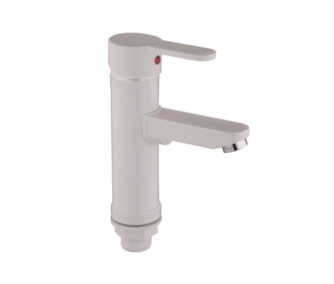 Смеситель д/умывальника PLAMIX RAUL-001-A White Смеситель д/умывальника PLAMIX RAUL-001-A White