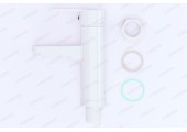 Смеситель д/умывальника PLAMIX RAUL-001-A White Смеситель д/умывальника PLAMIX RAUL-001-A White