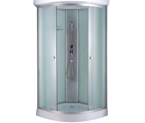 Душевая кабина 711 W 80*80*215 стекло 4мм, низкий поддон Дана