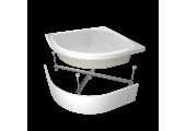 Поддон акриловый ПД4 90*90*31 средний полукруг без сиденья Тритон Поддон акриловый ПД4 90*90*31 средний полукруг без сиденья Тритон