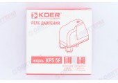 Механическое реле насоса 1.4 bar, без проводов KPS 5 F Koer
