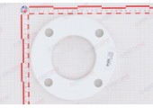 Фланец 75 белый RTP