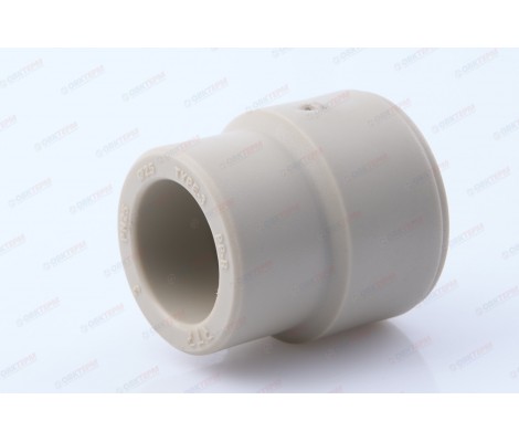 Муфта переходная 40*25 вн серая RTP