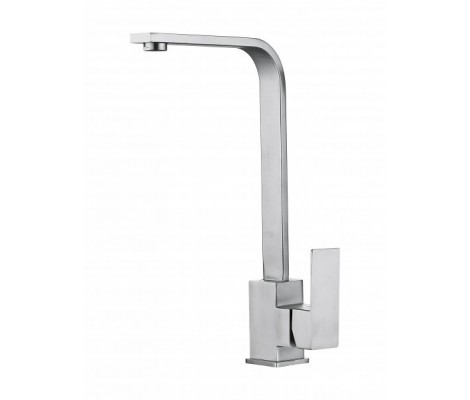 Смеситель д/кухни AKSA BAS-04-17 нерж/сталь