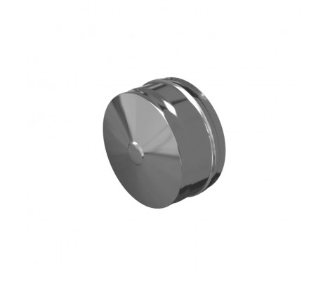 Заглушка для трубы внешняя нижняя 430/0,5 мм &Oslash;100 f1201 Ferrum