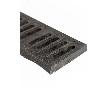 Решетка полимерная В-125 черная 0,5м Новая Эра