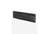 Решетка полимерная В-125 черная 0,5м Новая Эра