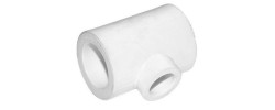 Тройник 50*25*50 белый Pro Aqua