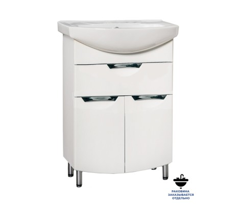 Тумба из ДСП и МДФ Бриз т4-65 под умывальник Стиль Briz