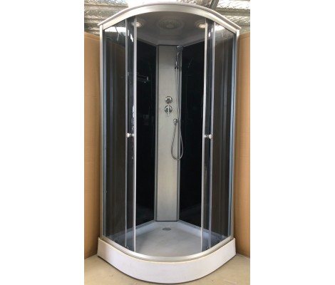 Душевая кабина 281 B 90*90*215 стекло 4мм, низкий поддон Дана