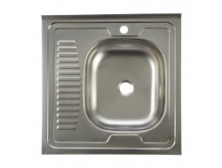 TRIO Мойка НАКЛАДНАЯ 60*60R*0,40мм