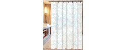 Шторка для ванной SCP-003-180x180 из полиэтилена узор Капли Zerix