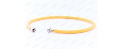 Шланг ЖЕЛТЫЙ газовый   1/2 ГГ  120 см              ЮФОКС      (50)