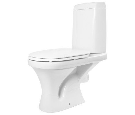 Унитаз-компакт Санти R Дуал Алкапласт, с крепежом Керамин