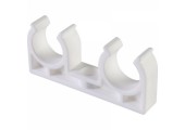 Крепление двойное 25 белое RTP