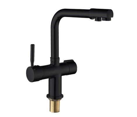 Смеситель для кухни Hans 021 черный &Oslash;36 Mixxus Premium