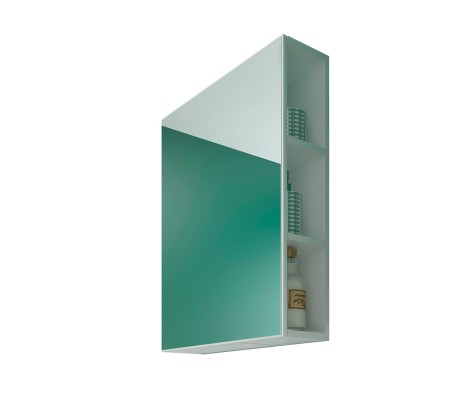 Зеркало Leader 50 белый Eva Gold