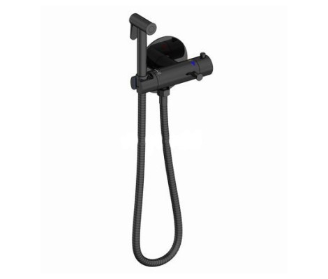 Смеситель для душа G7290-6 черный гигиенический Gappo