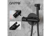 Смеситель для душа G7290-6 черный гигиенический Gappo
