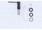 Дозатор для мойки латунный, черный 300 мл G402-1 Gappo
