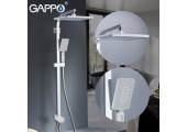 Душевая система G2408-8 хром белый Gappo
